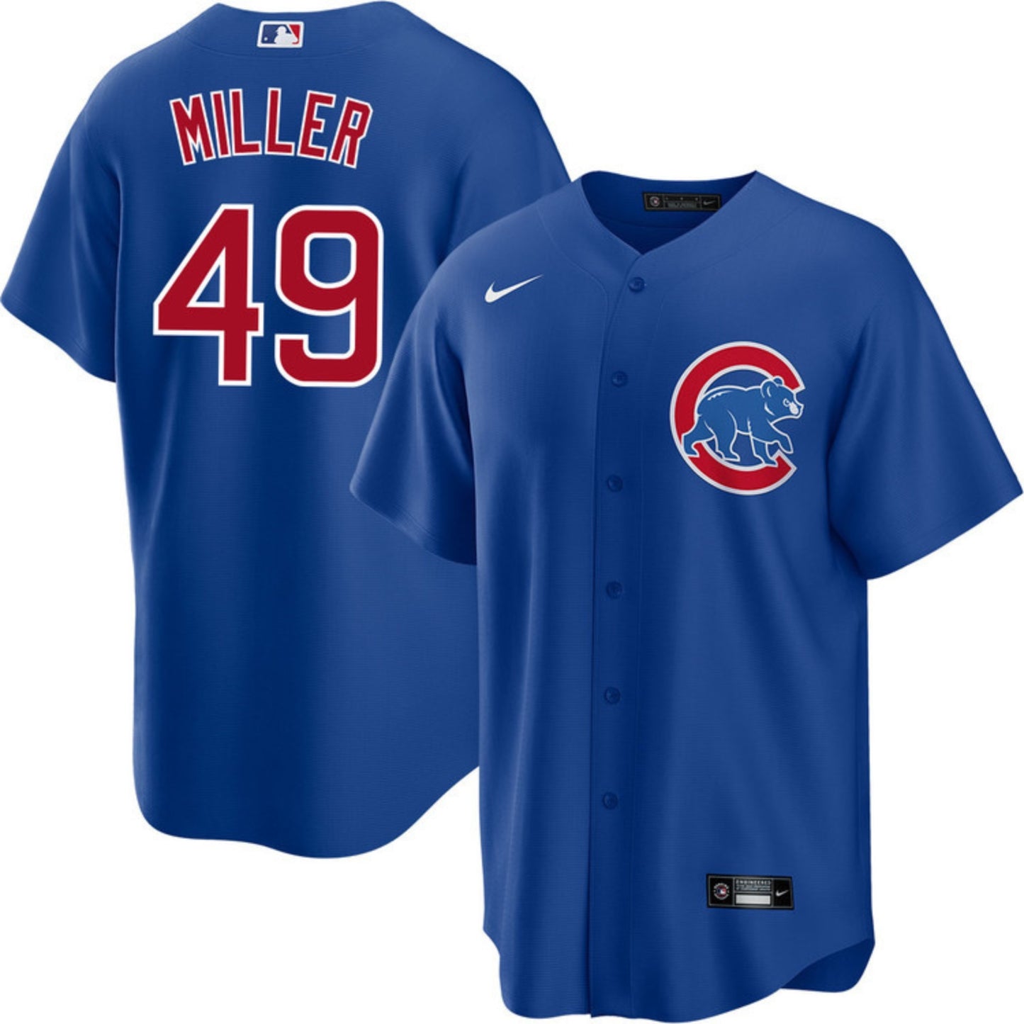 MLB Tyson Miller Chicago cubs 49 Jersey