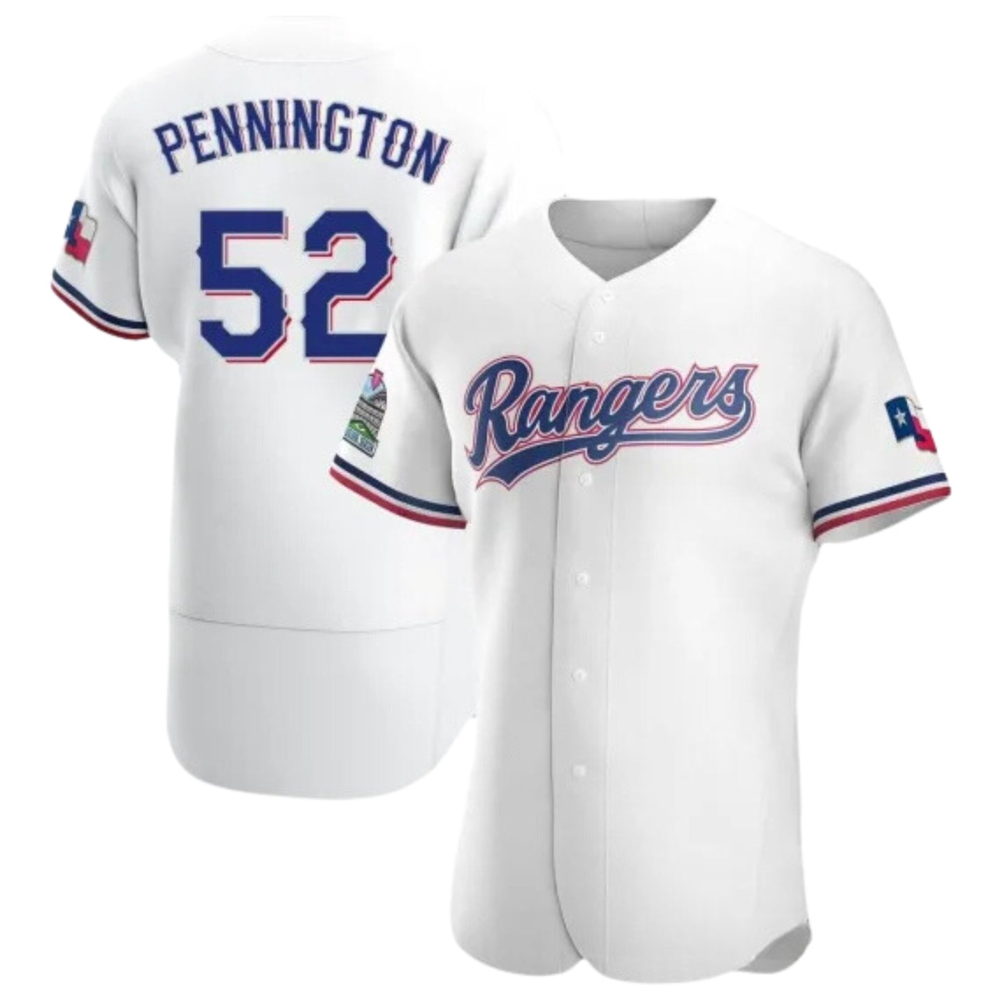 MLB Walter Pennington Texas Rangers 52 Jersey