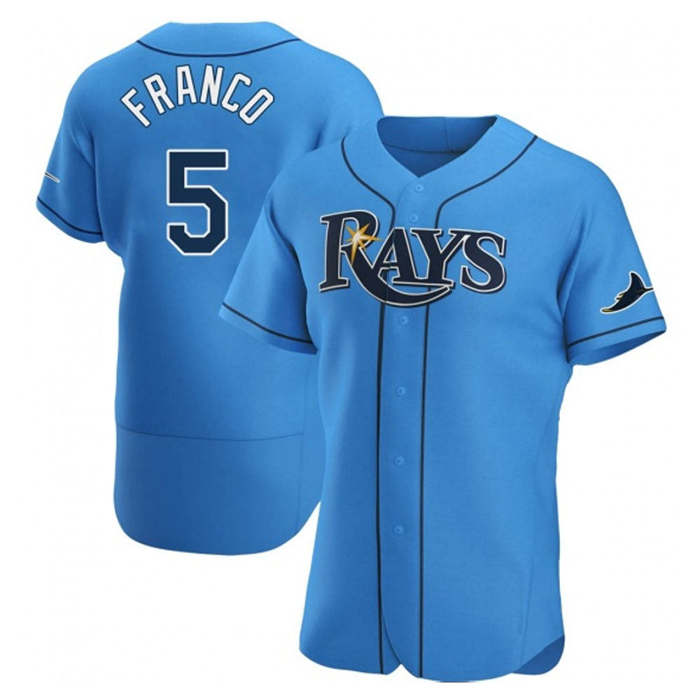 MLB Wander Franco Tampa Bay Rays 5 Jersey