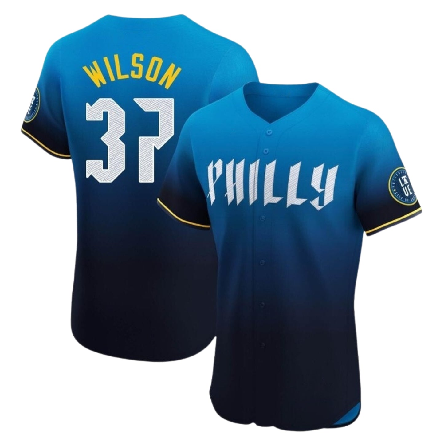 MLB Weston Wilson Philadelphia Phillies 37 Jersey