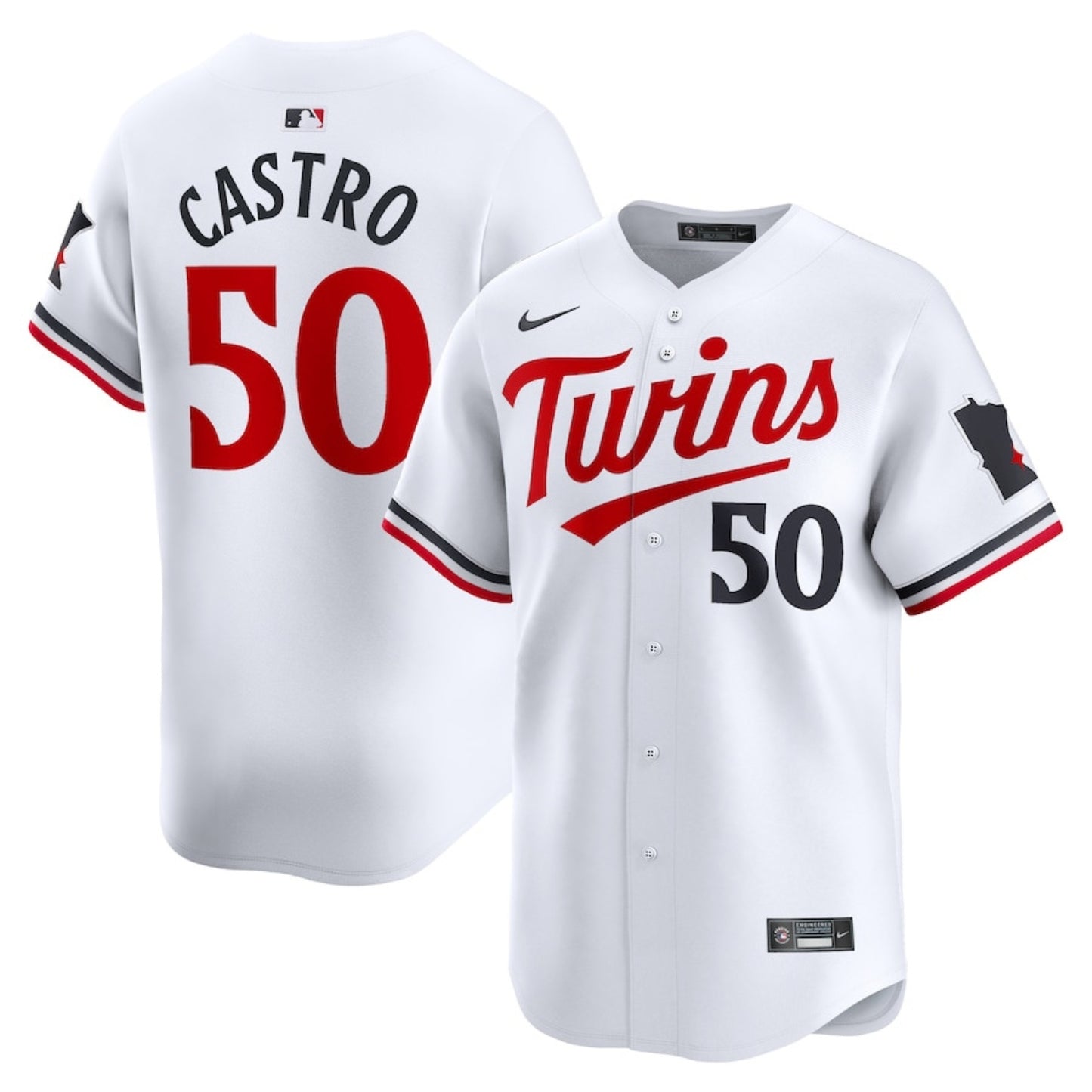 MLB Willi Castro Minnesota Twins 50 Jersey