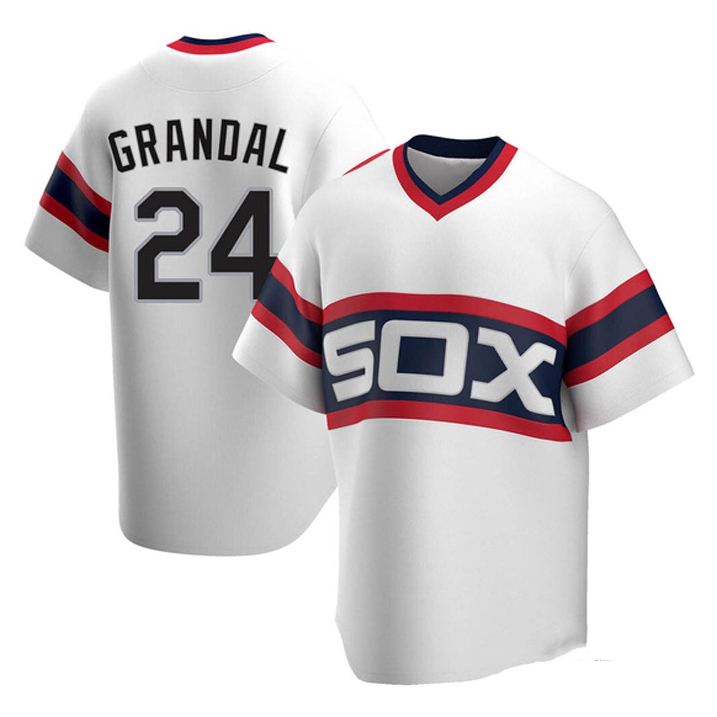 MLB Yasmani Grandal Chicago White Sox 24 Jersey