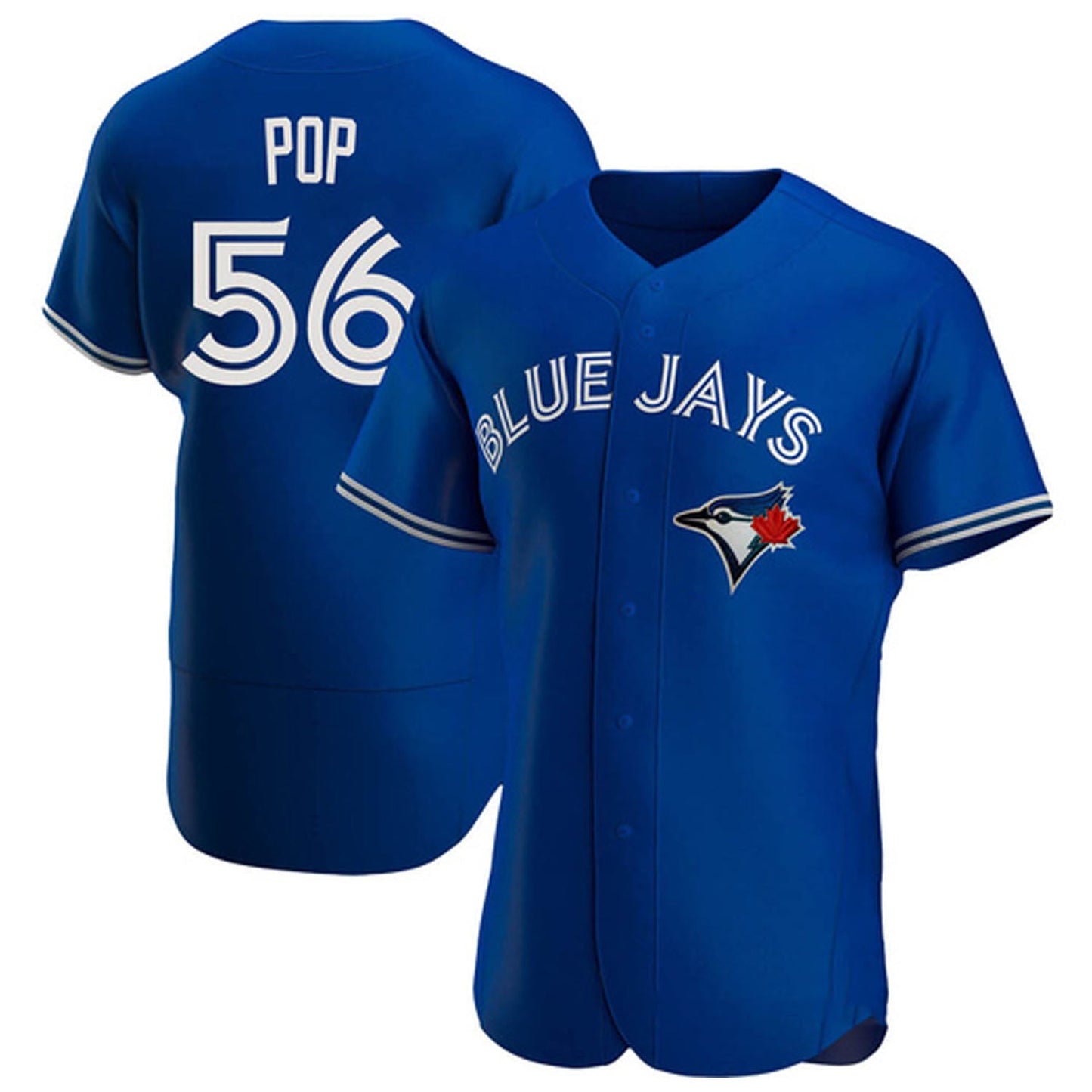 MLB Zach Pop Toronto Blue Jays 56 Jersey