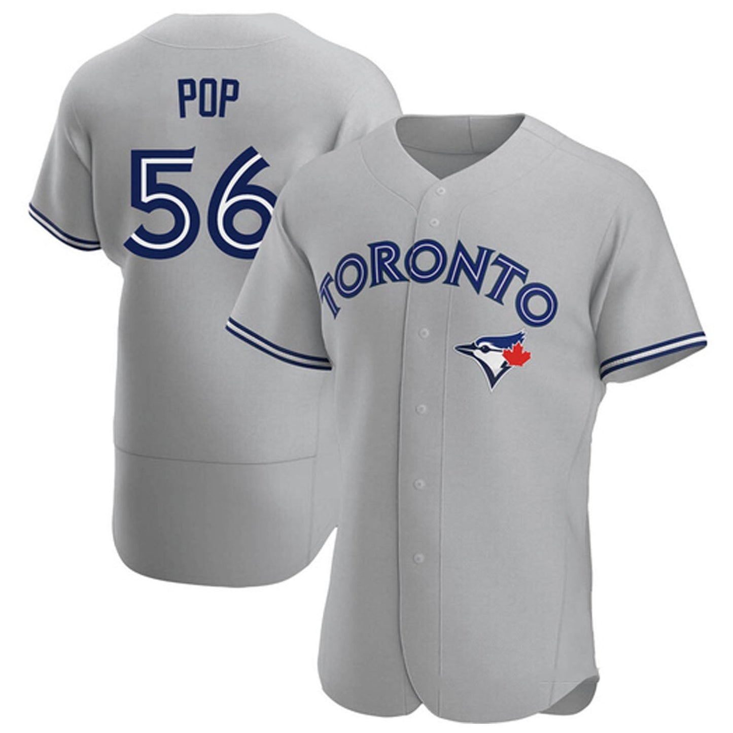 MLB Zach Pop Toronto Blue Jays 56 Jersey