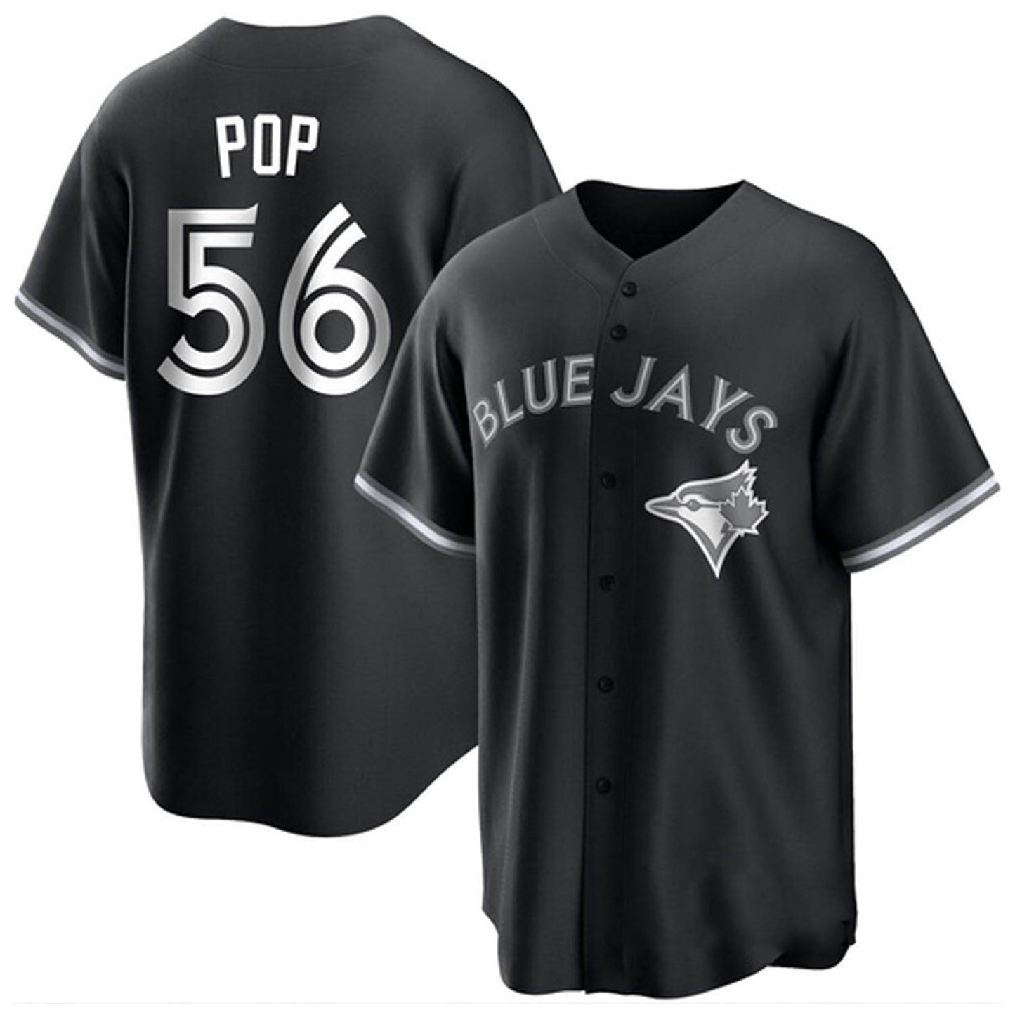 MLB Zach Pop Toronto Blue Jays 56 Jersey