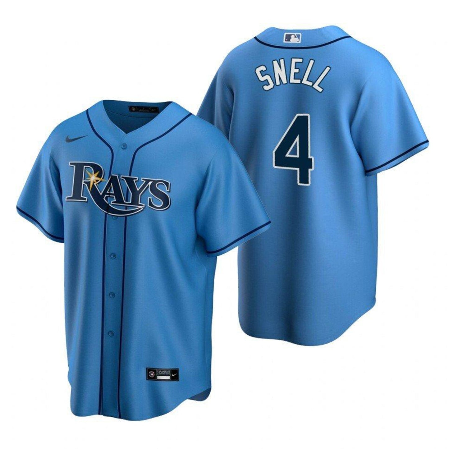 MLB Blake Snell Tampa Bay Rays 4 Jersey