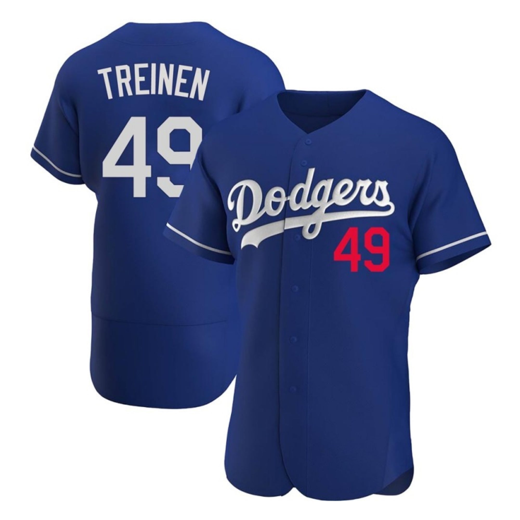 Los Angeles Dodgers White Jersey #49 Blake selling Treinen