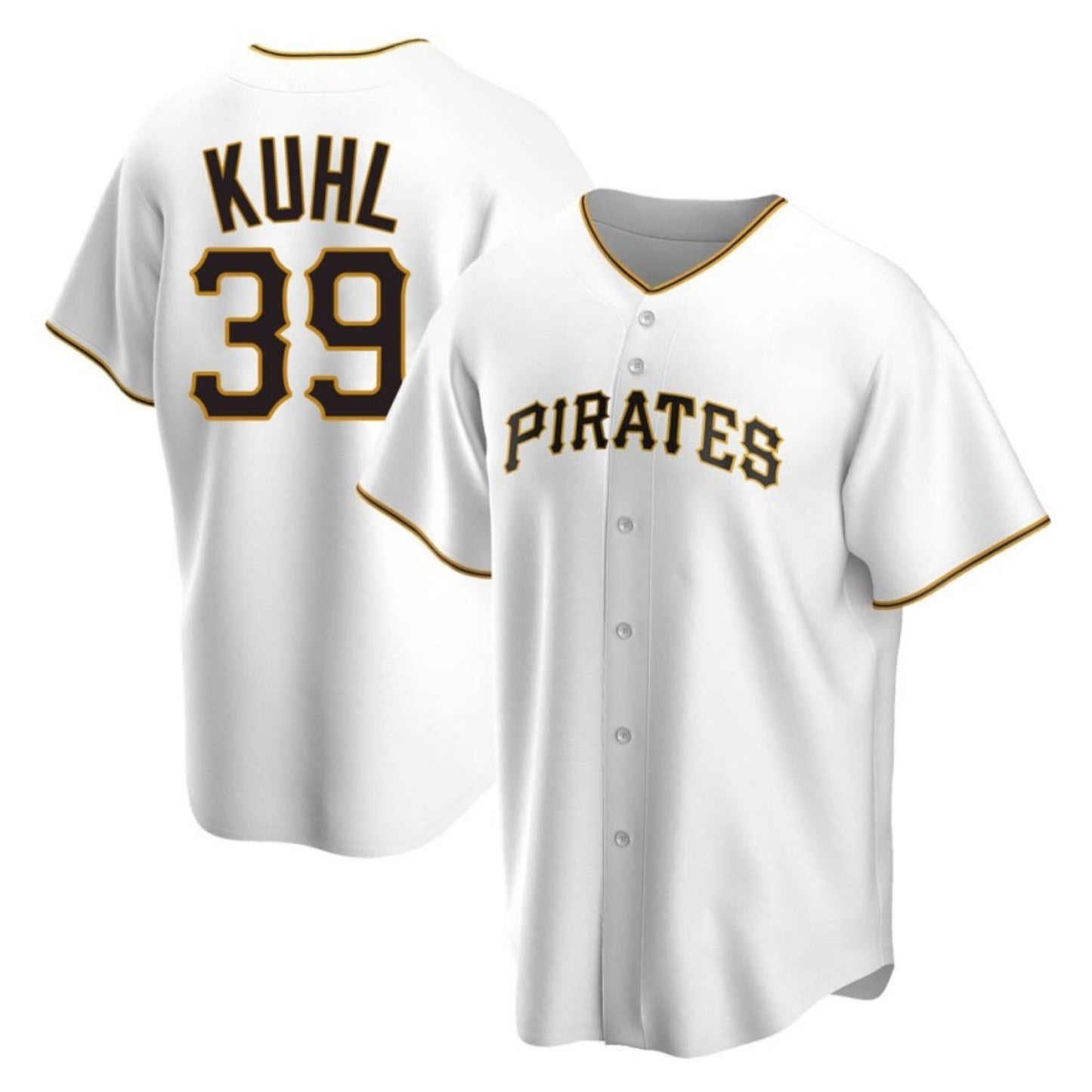 MLB Chad Kuhl Pittsburgh Pirates 39 Jersey