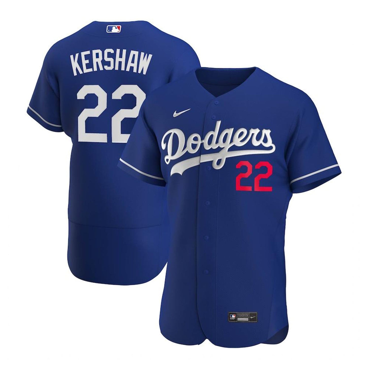 MLB Clayton Kershaw Los Angeles Dodgers 22 Jersey