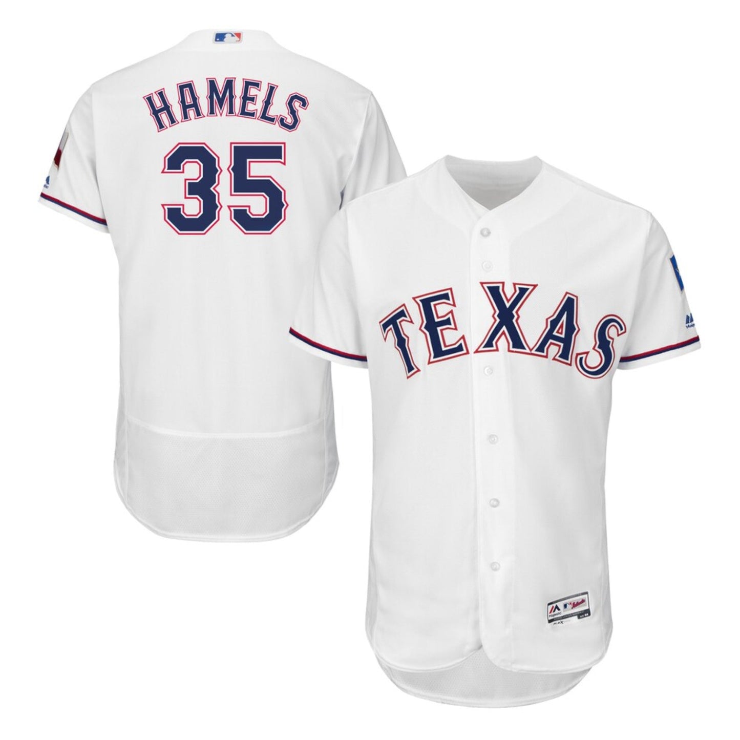 MLB Cole Hamels Texas Rangers 35 Jersey