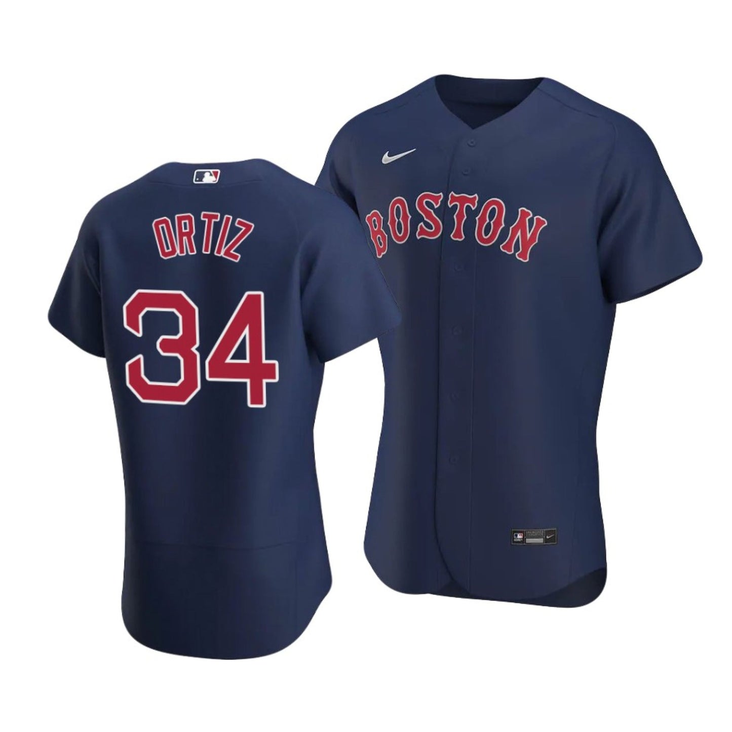 MLB David Ortiz Boston Red Sox 34 Jersey