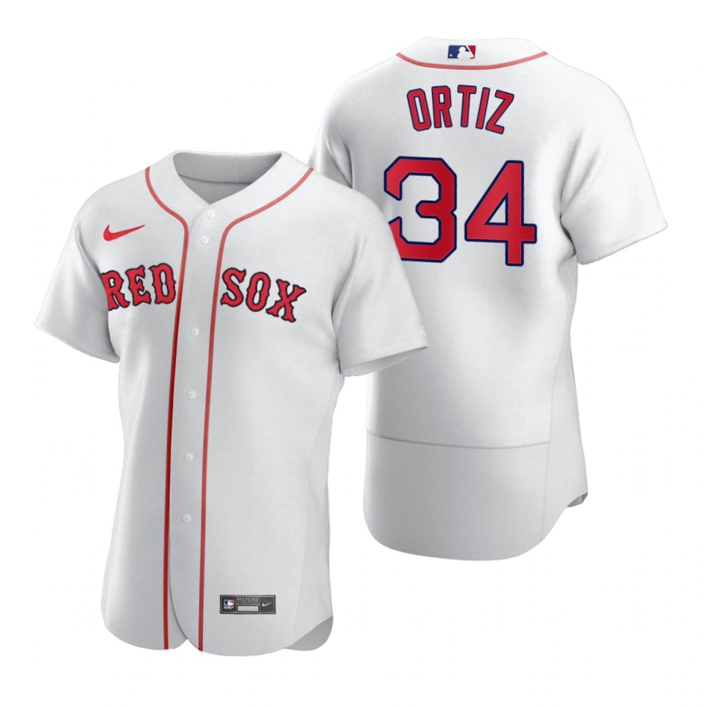 MLB David Ortiz Boston Red Sox 34 Jersey