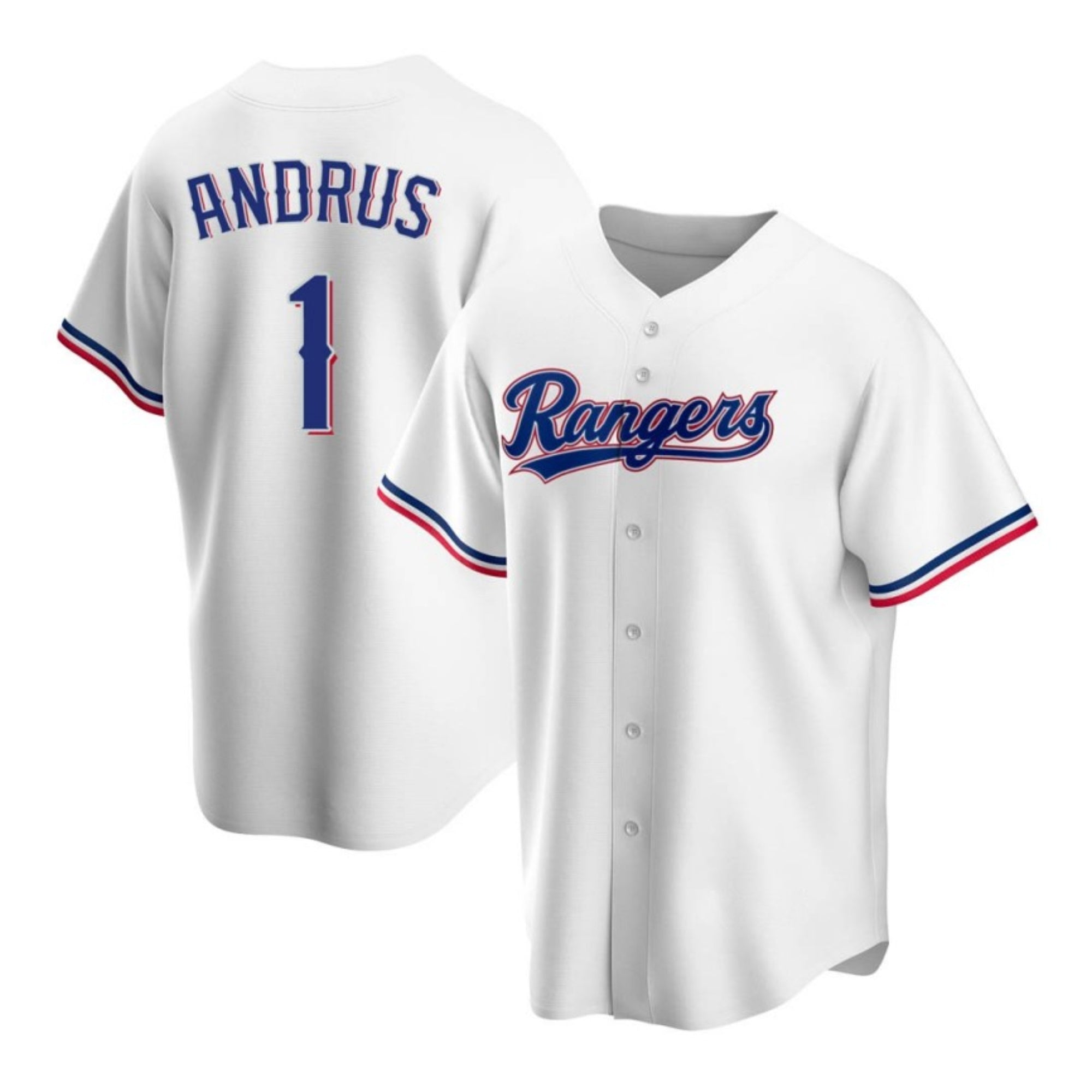 MLB Elvis Andrus Texas Rangers 1 Jersey The Jersey King