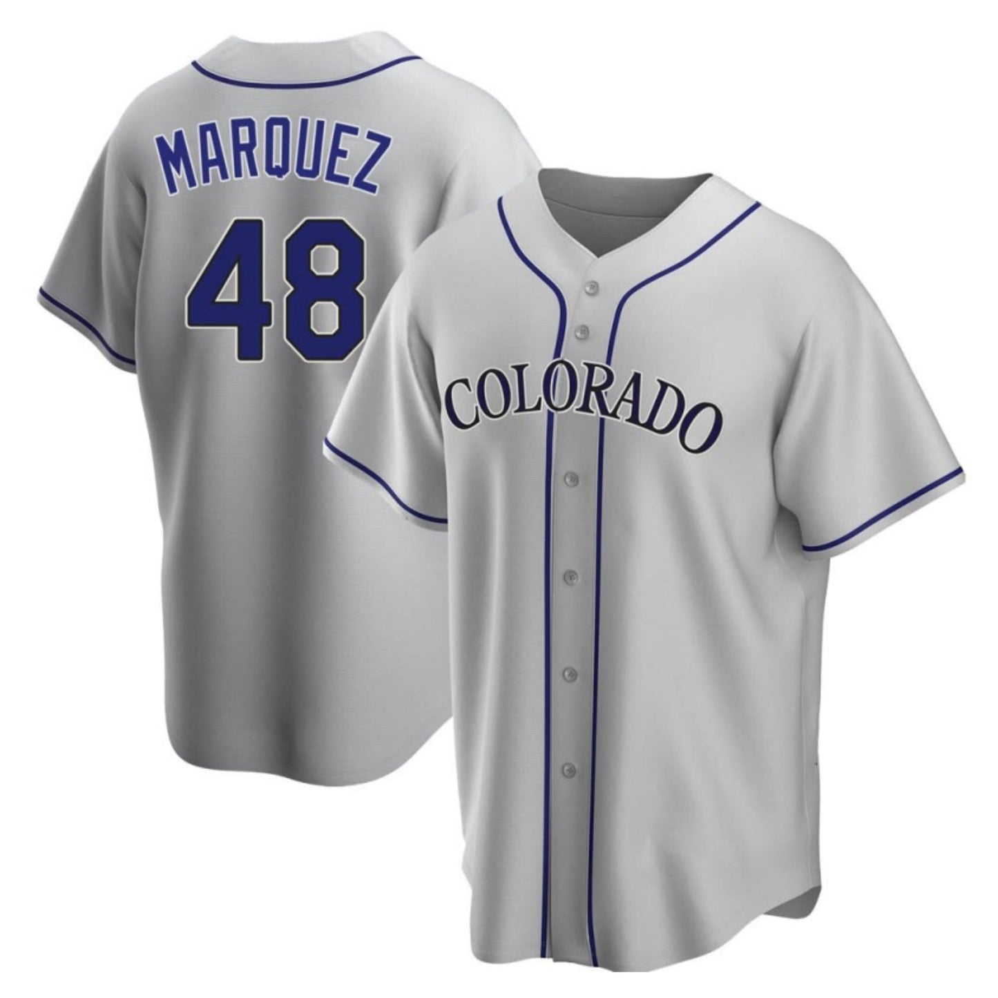 MLB German Marquez Colorado Rockies 48 Jersey