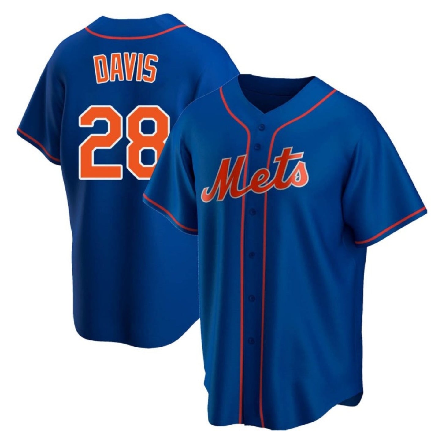 MLB J.D. Davis New York Mets 28 Jersey