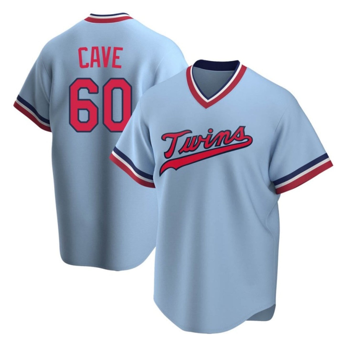 MLB Jake Cave Minnesota Twins 60 Jersey