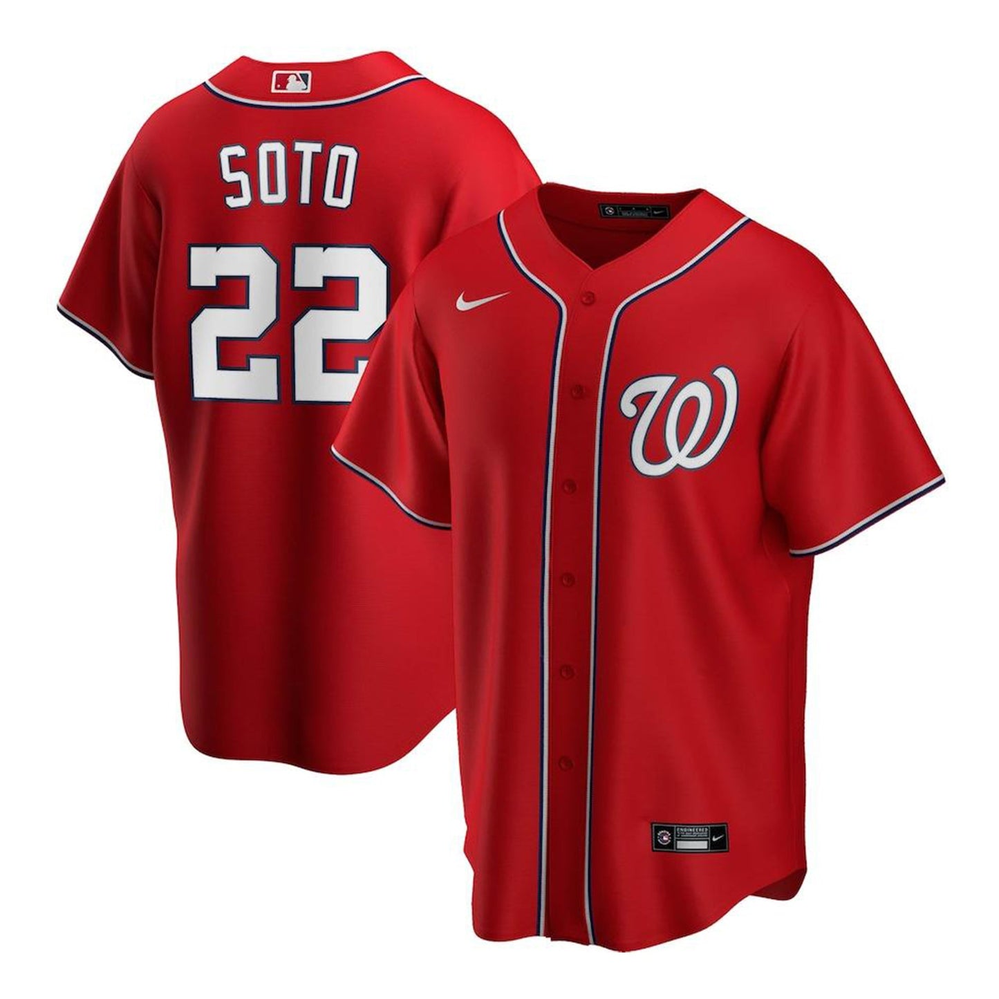 MLB Juan Soto Washington Nationals 22 Jersey