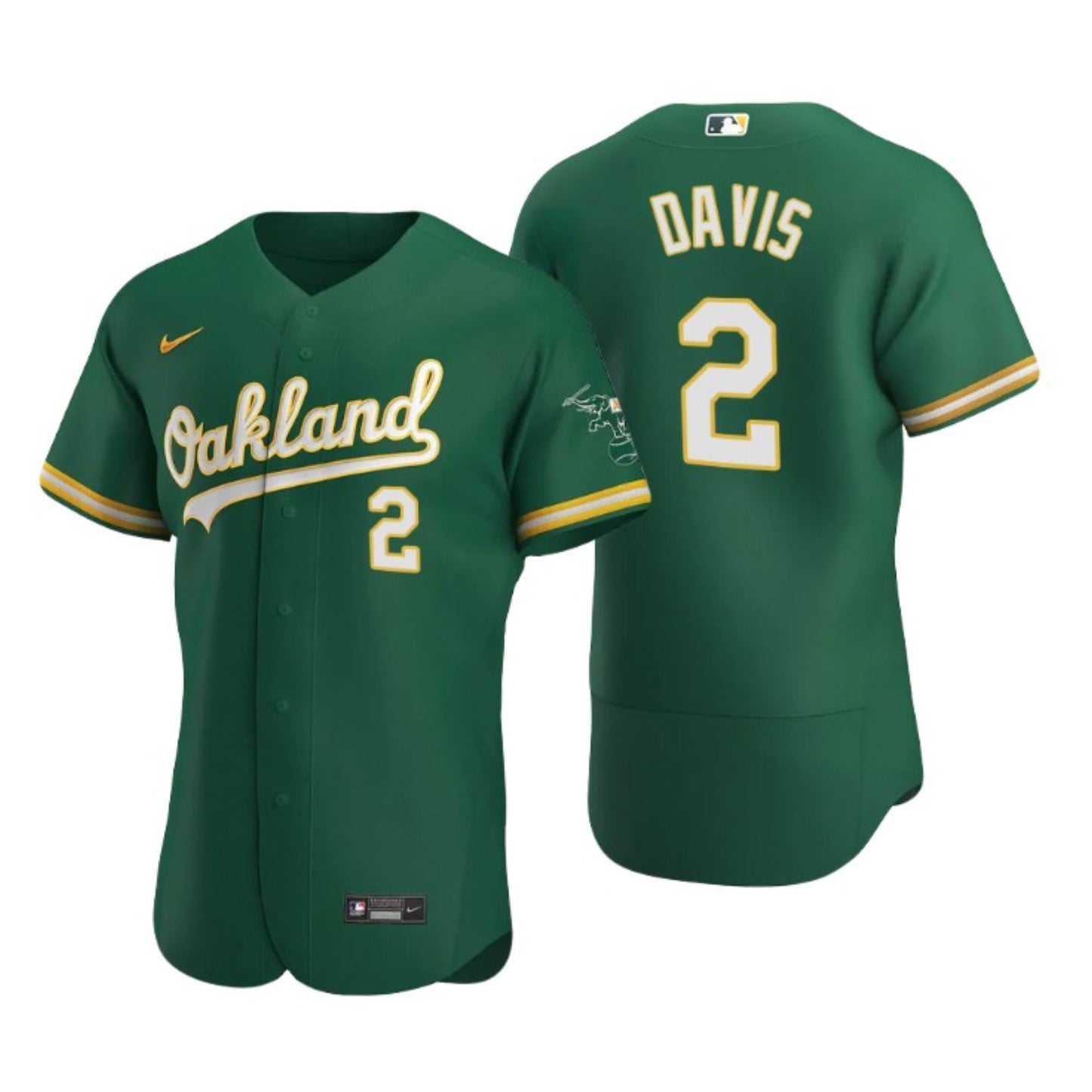 MLB Khris Davis Oakland Athletics 2 Jersey