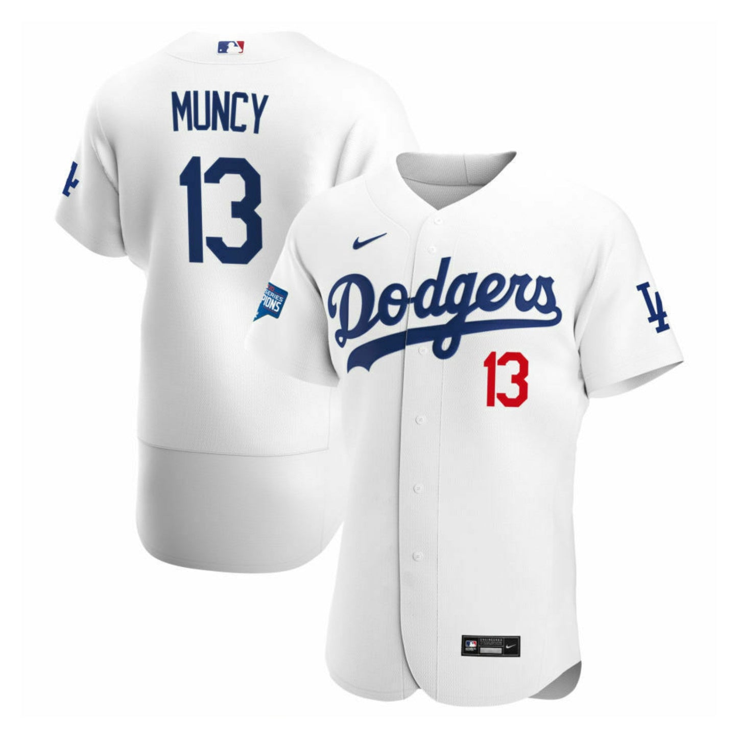 MLB Max Muncy Los Angeles Dodgers 13 Jersey