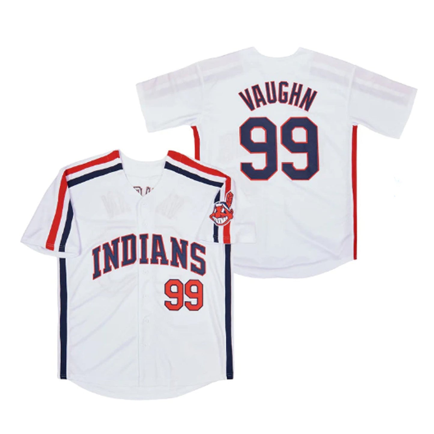 Major League Ricky 'Wild Thing' Vaughn Indians 99 Jersey