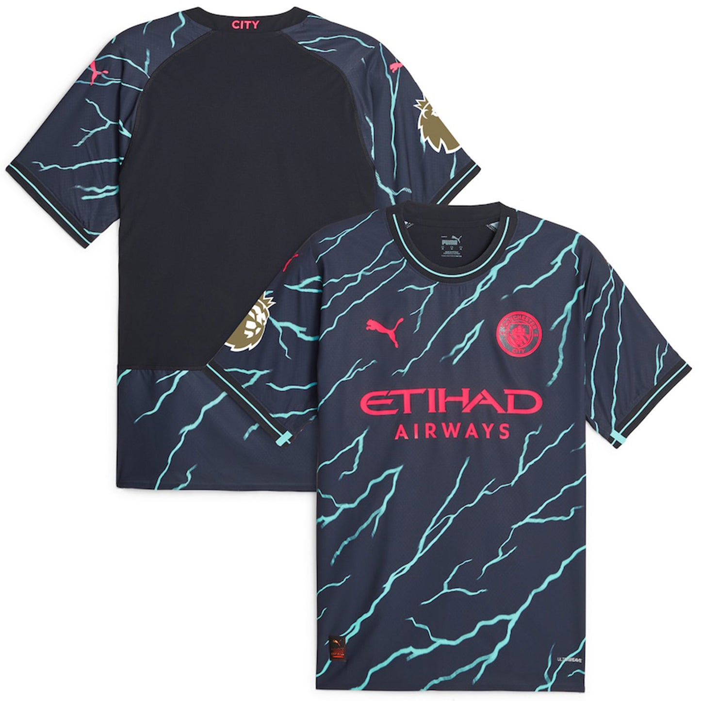 Manchester City Blank Custom Jersey