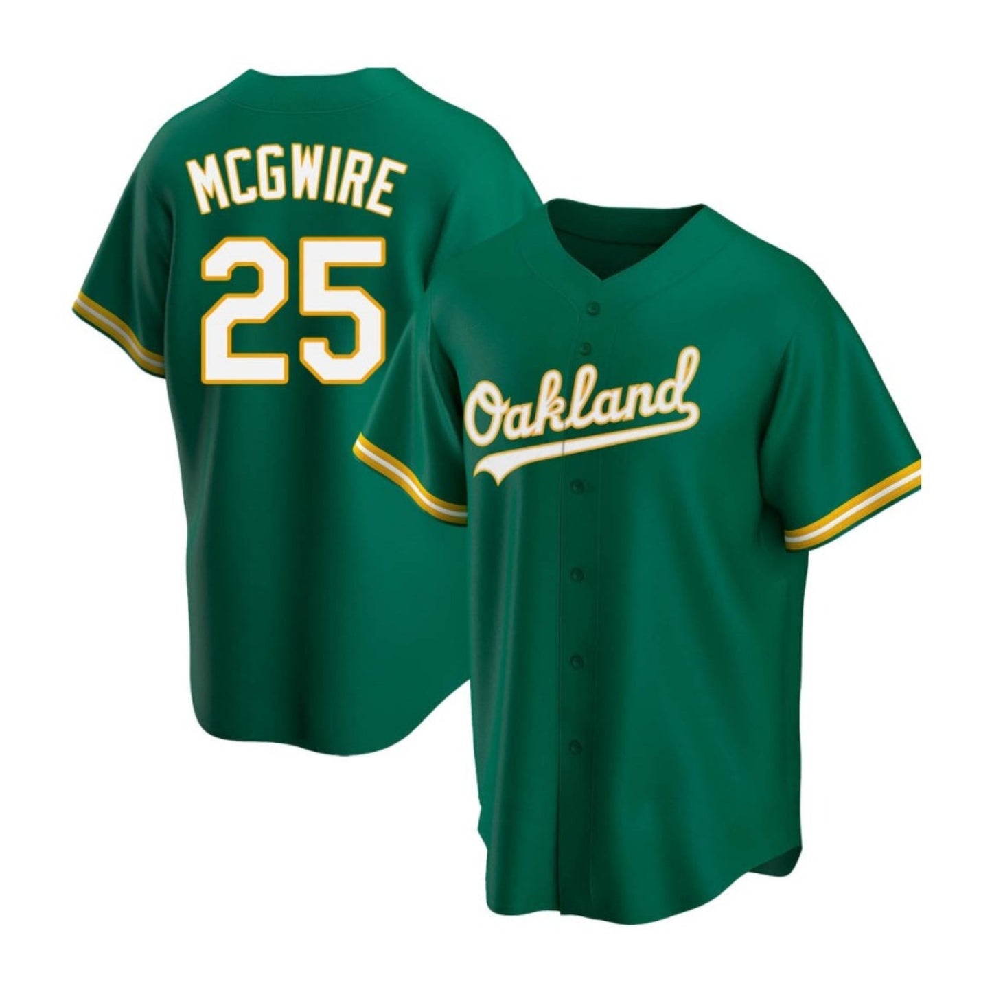 MLB Mark McGwire Oakland Athletics 25 Jersey