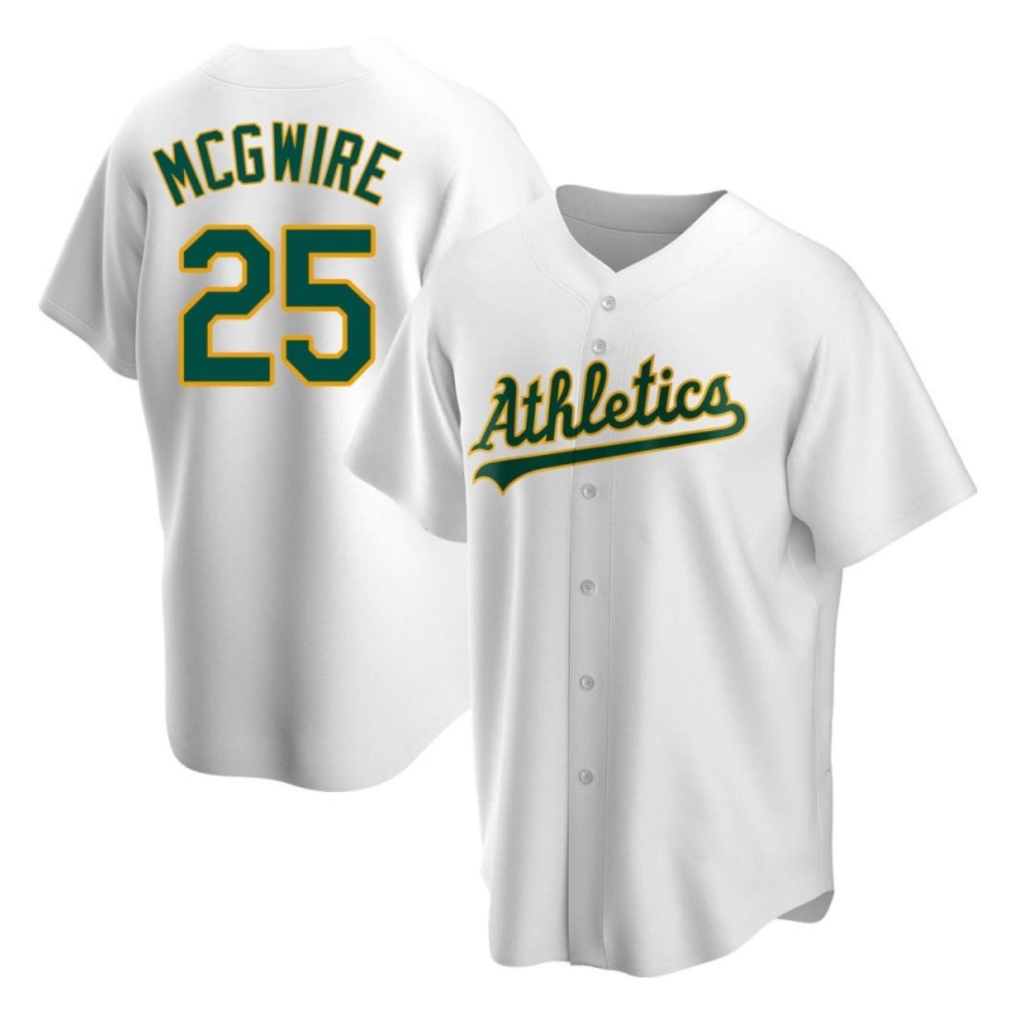 MLB Mark McGwire Oakland Athletics 25 Jersey