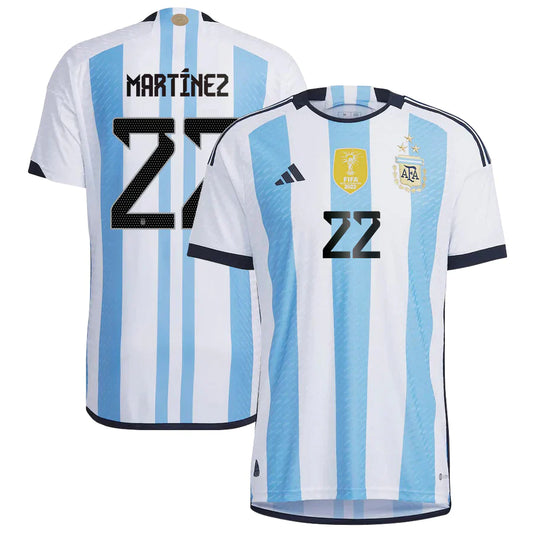 Lautaro Martinez 22 FIFA World Cup Jersey