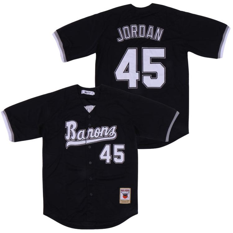 Michael Jordan Birmingham Barons 45 Jersey