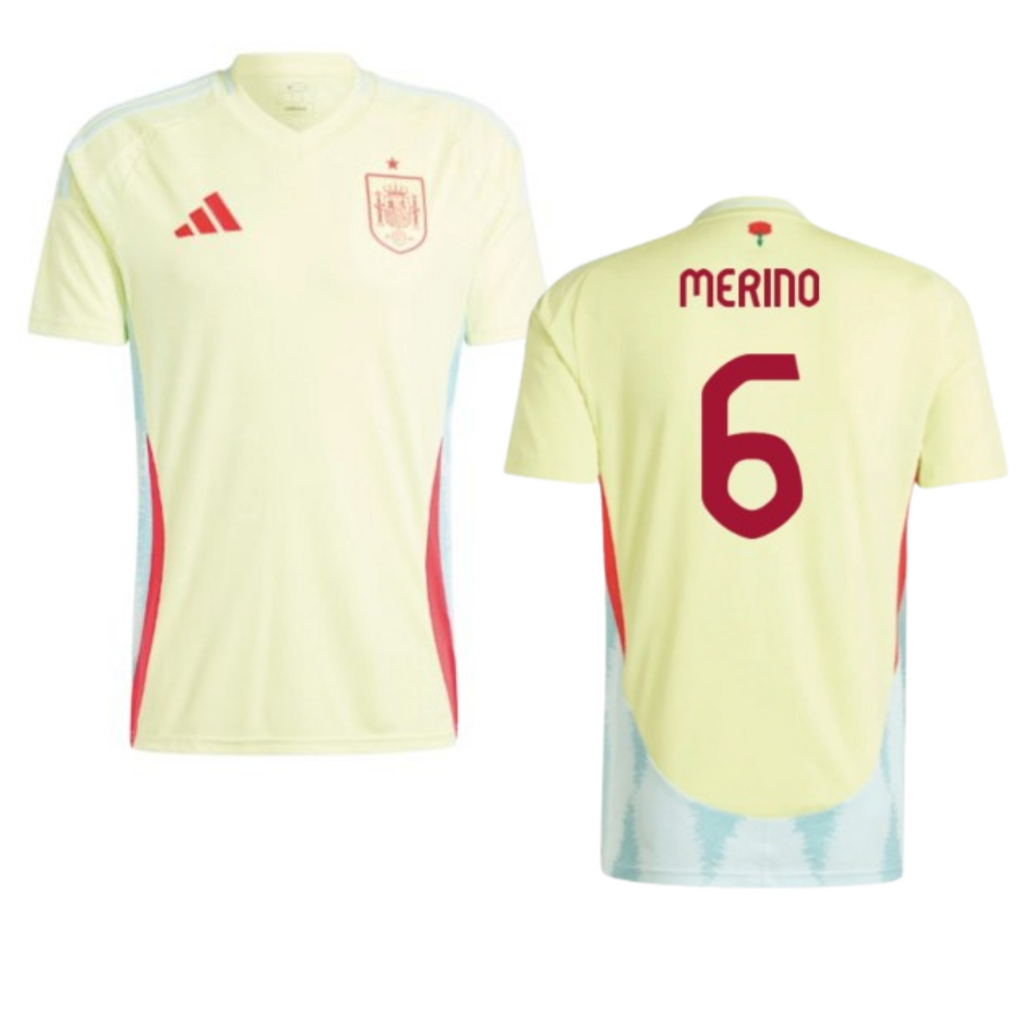 Mikel Merino Spain 6 Jersey