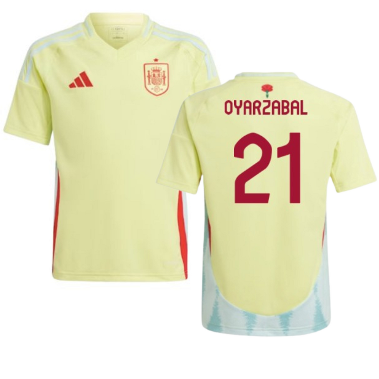 Mikel Oyzarzabal Spain 21 Jersey