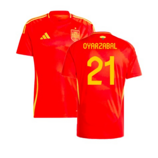 Mikel Oyzarzabal Spain 21 Jersey