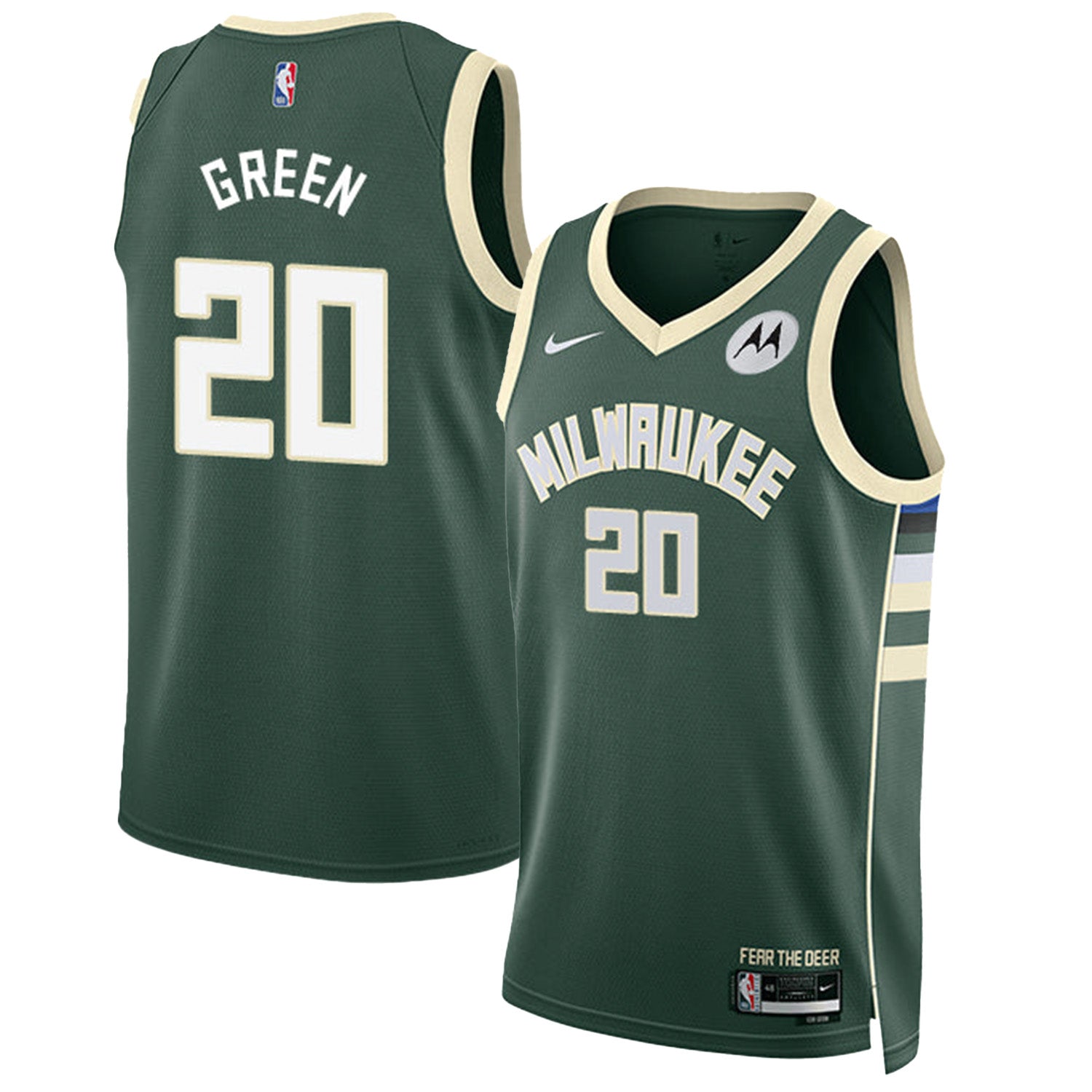 NBA AJ Green Milwaukee Bucks 20 Jersey – The Jersey King