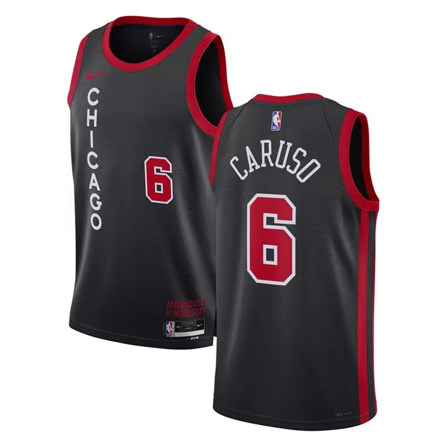 NBA Alex Caruso Chicago Bulls 6 Jersey