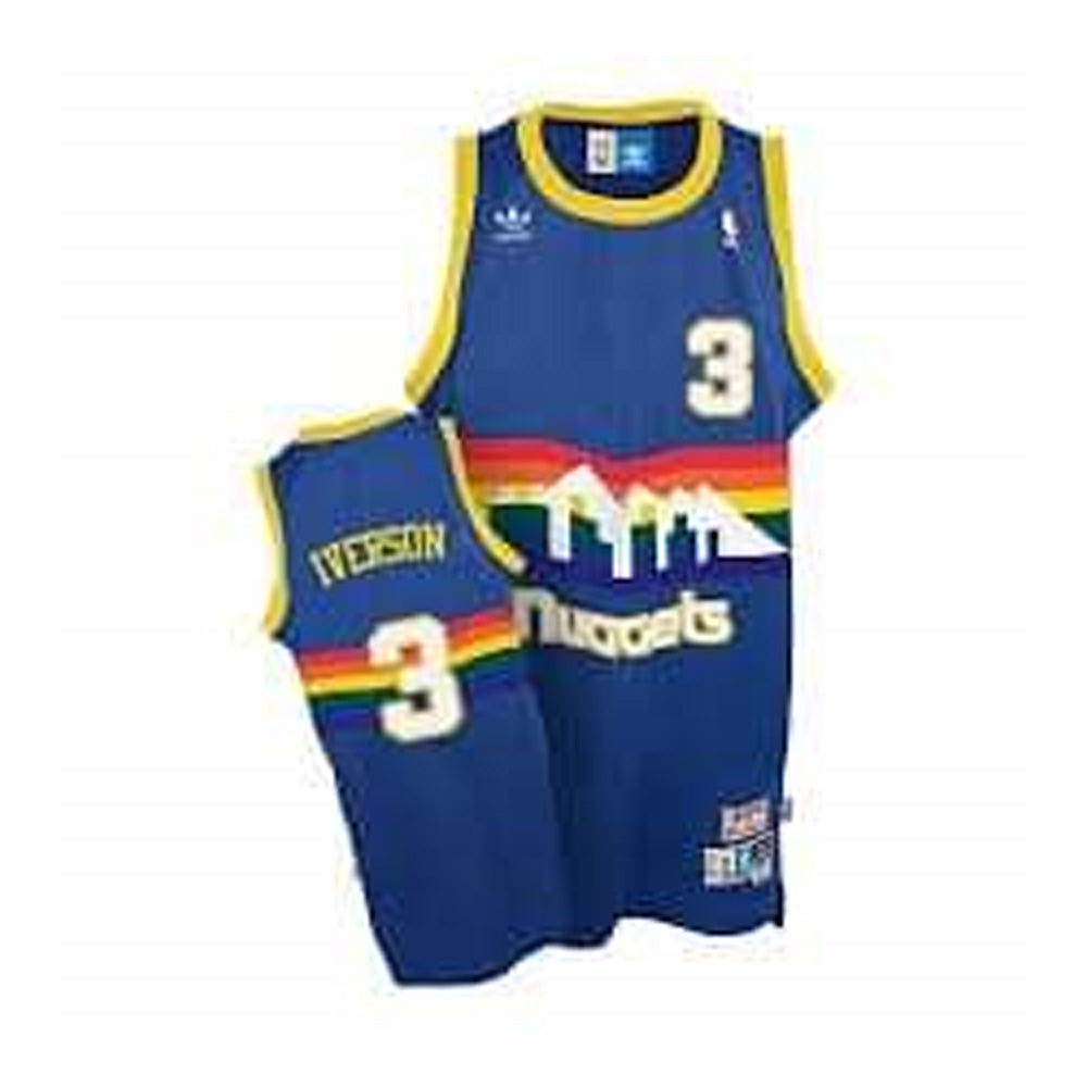 NBA Allen Iverson Denver Nuggets 3 Jersey