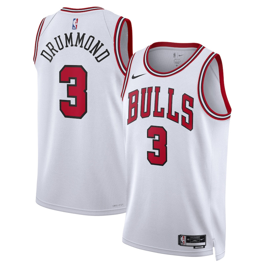 NBA Andre Drummond Chicago Bulls 3 Jersey