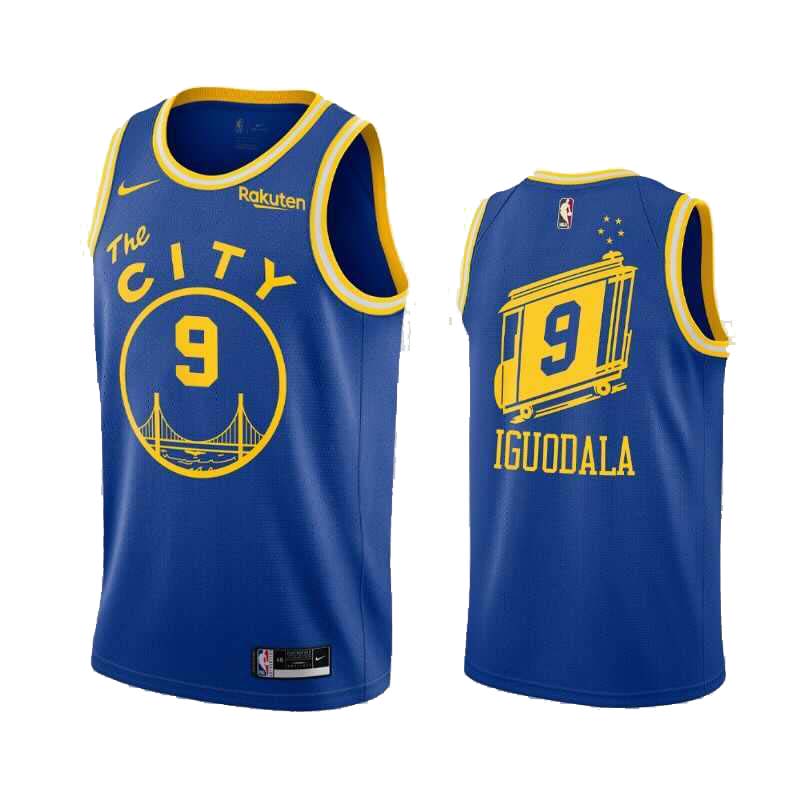 NBA Andre Iguodala Golden State Warriors 9 Jersey