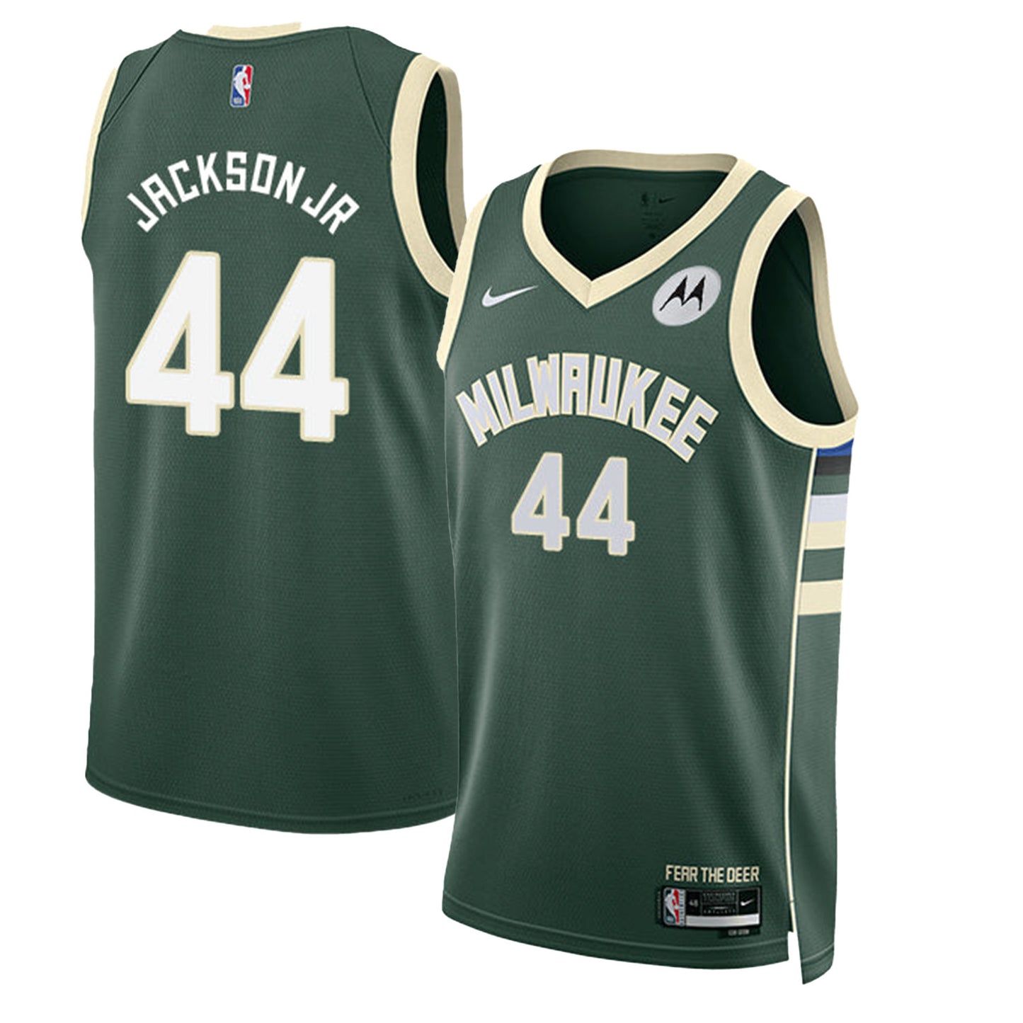 NBA Andre Jackson Milwaukee 44 Jersey