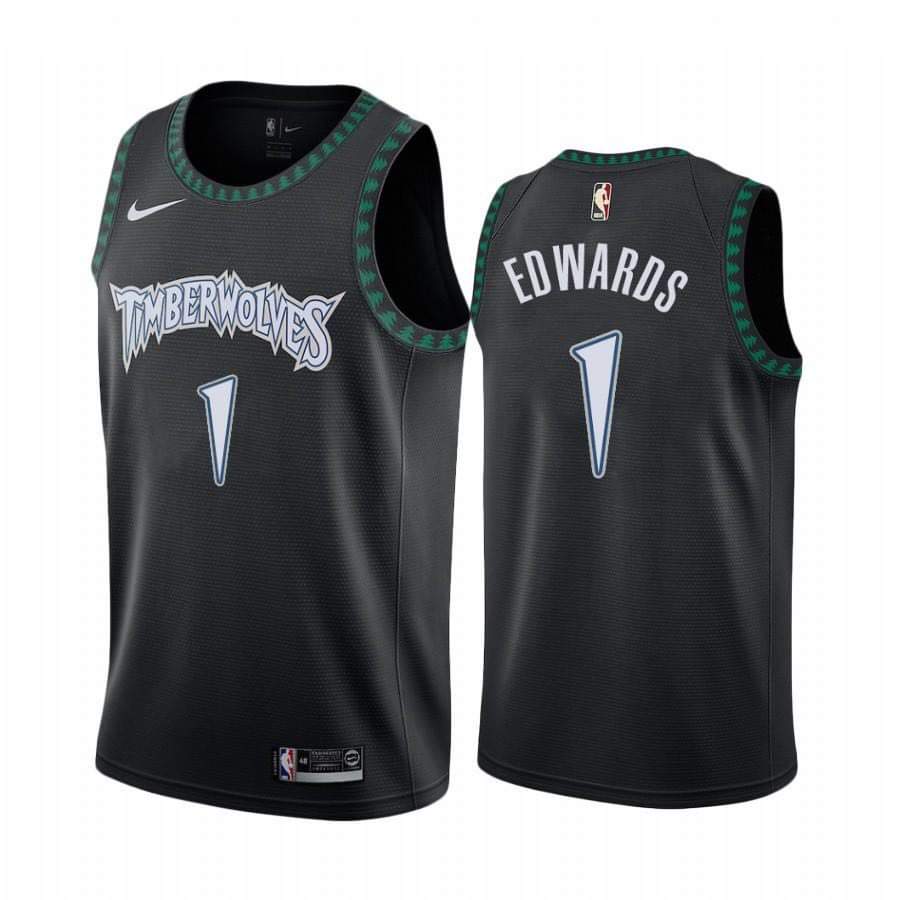 NBA Anthony Edwards Minnesota Timberwolves 1 Jersey