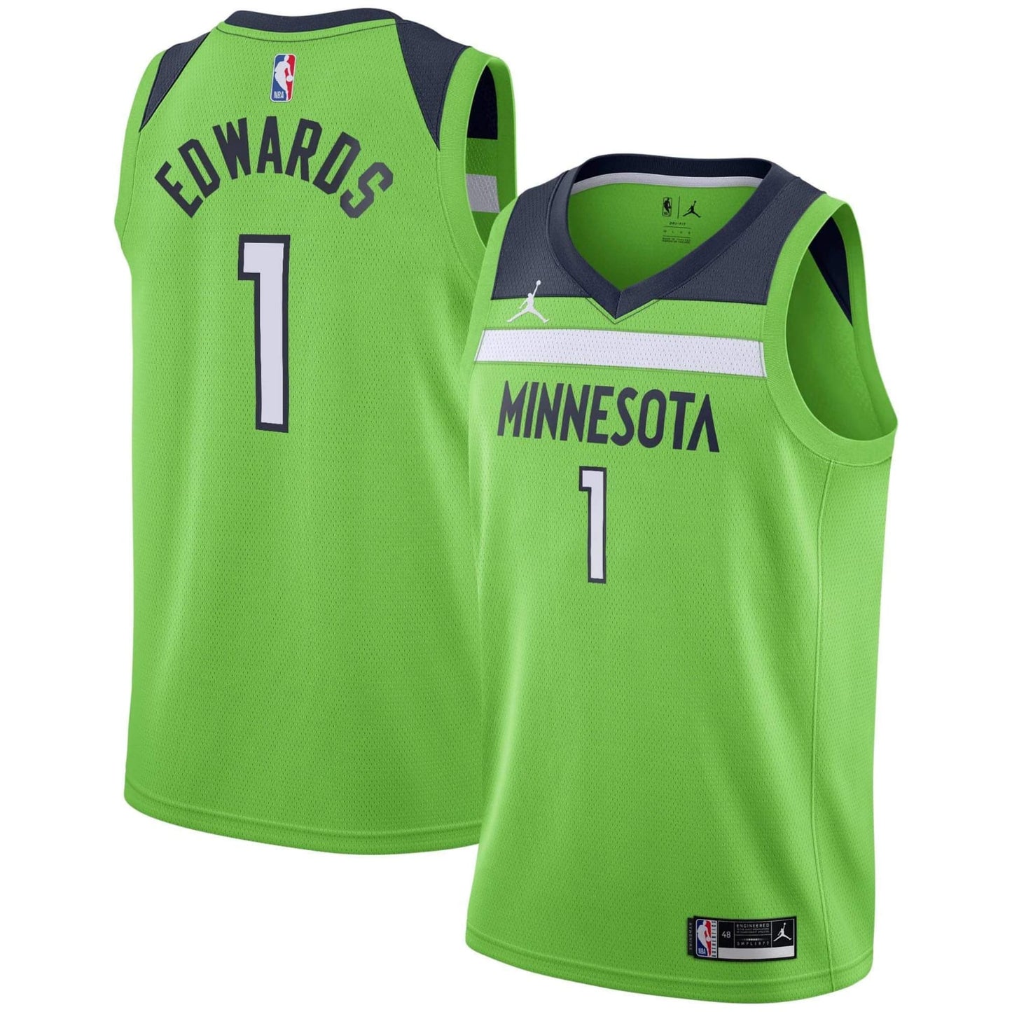 NBA Anthony Edwards Minnesota Timberwolves 1 Jersey