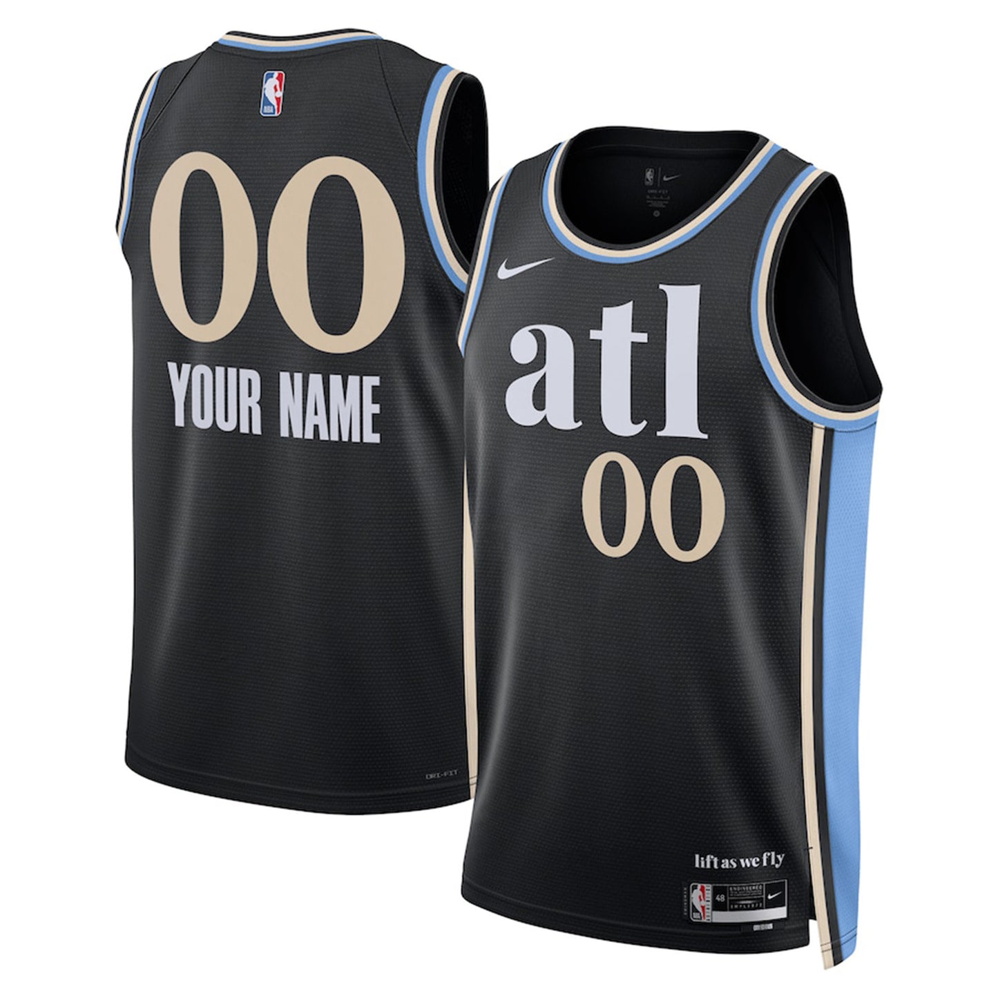 NBA Atlanta Hawks Blank Custom Jersey