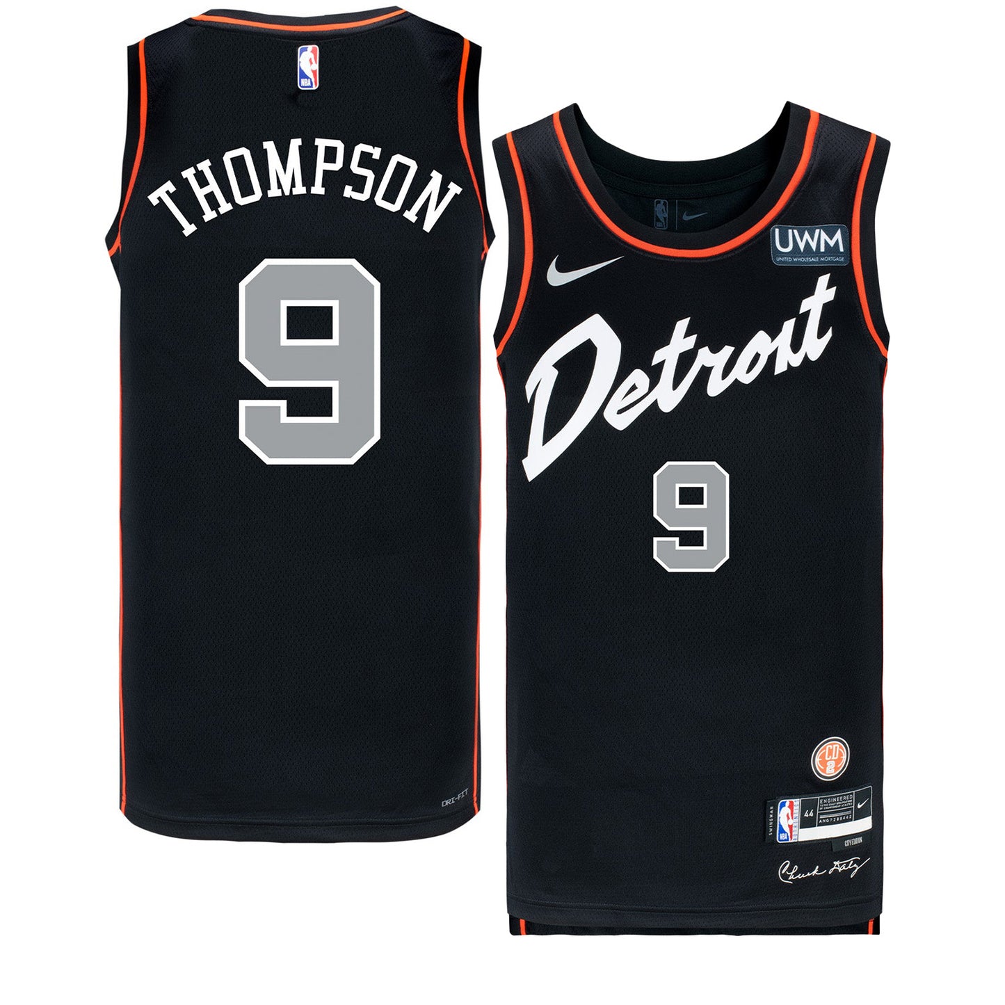 NBA Ausur Thompson Detriot Pistons 9 Jersey