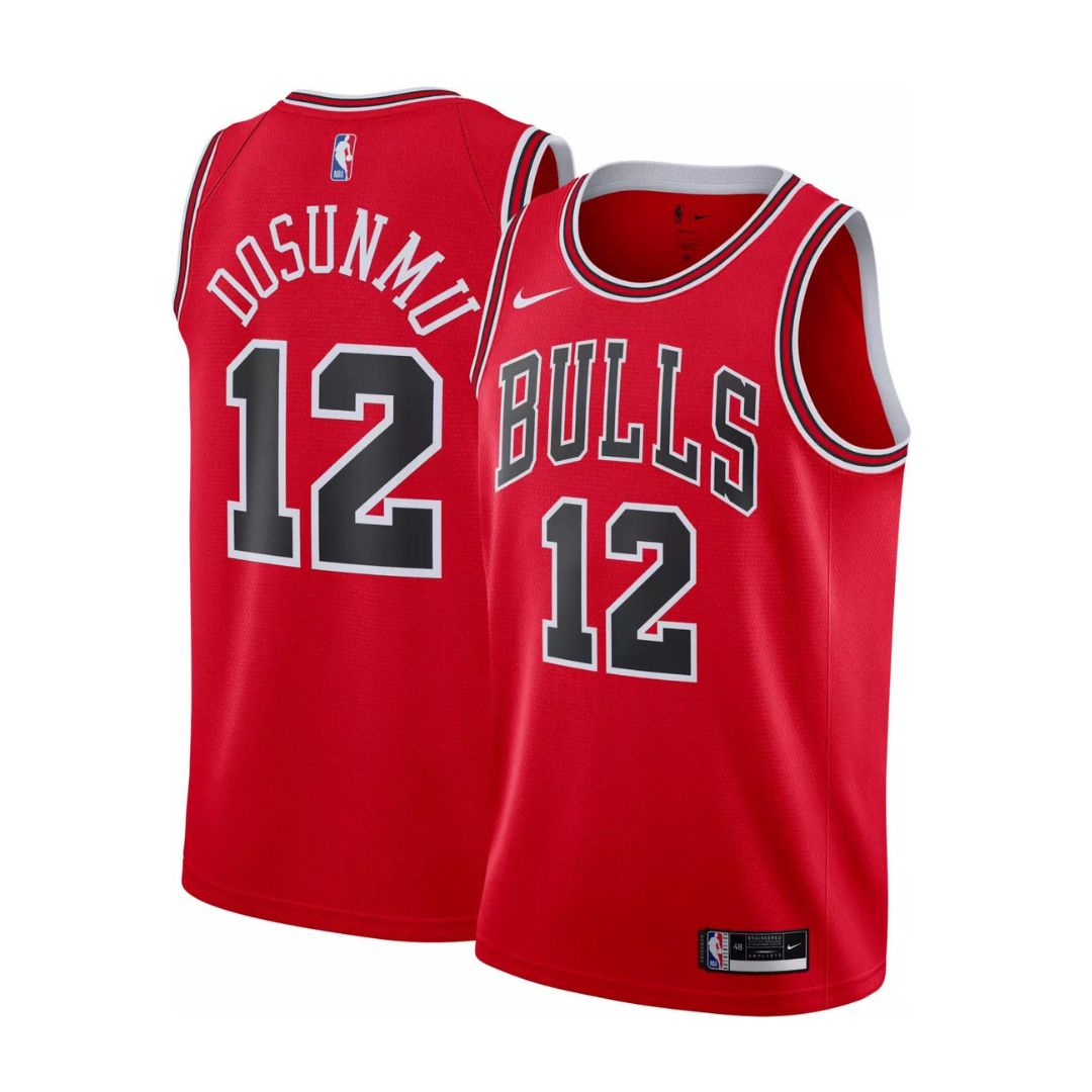 NBA Ayo Dosunmu Chicago Bulls 12 Jersey