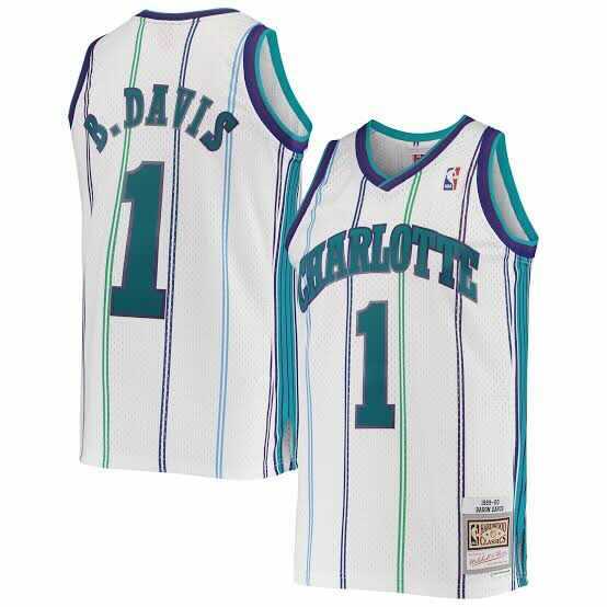 NBA Baron Davis Charlotte Hornets 1 Jersey