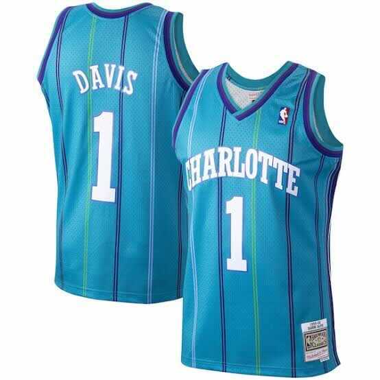 NBA Baron Davis Charlotte Hornets 1 Jersey