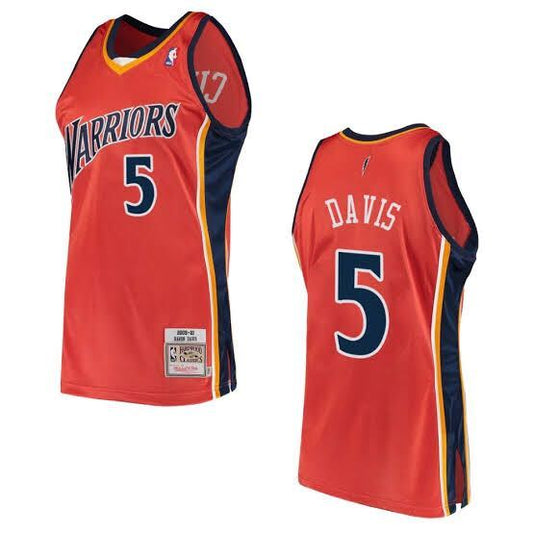 NBA Baron Davis Golden State Warriors 5 Jersey