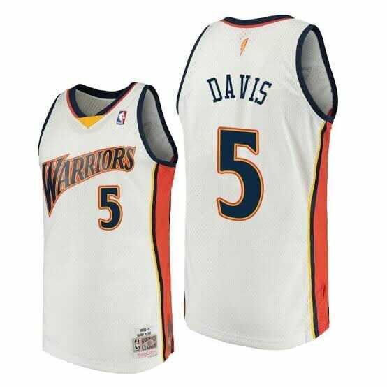 NBA Baron Davis Golden State Warriors 5 Jersey