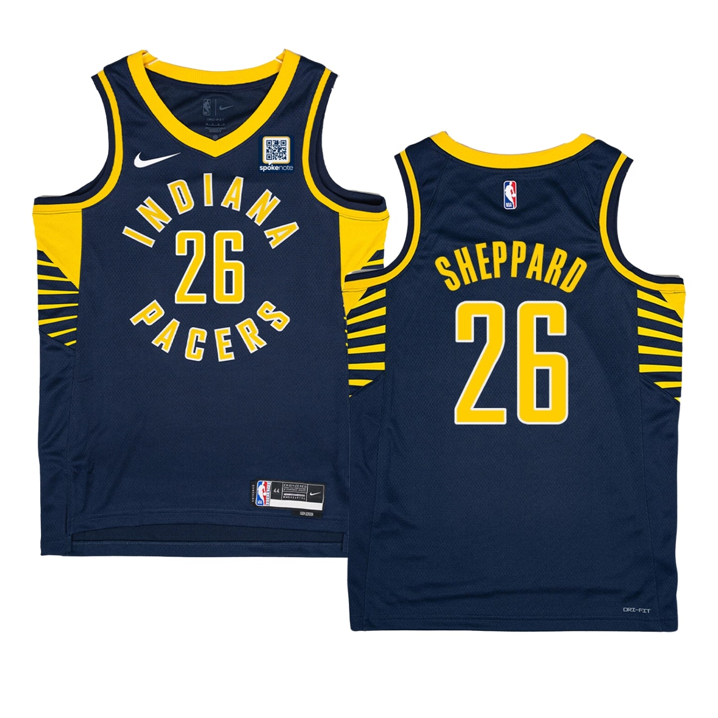 NBA Ben Sheppard Indiana Pacers 26 Jersey