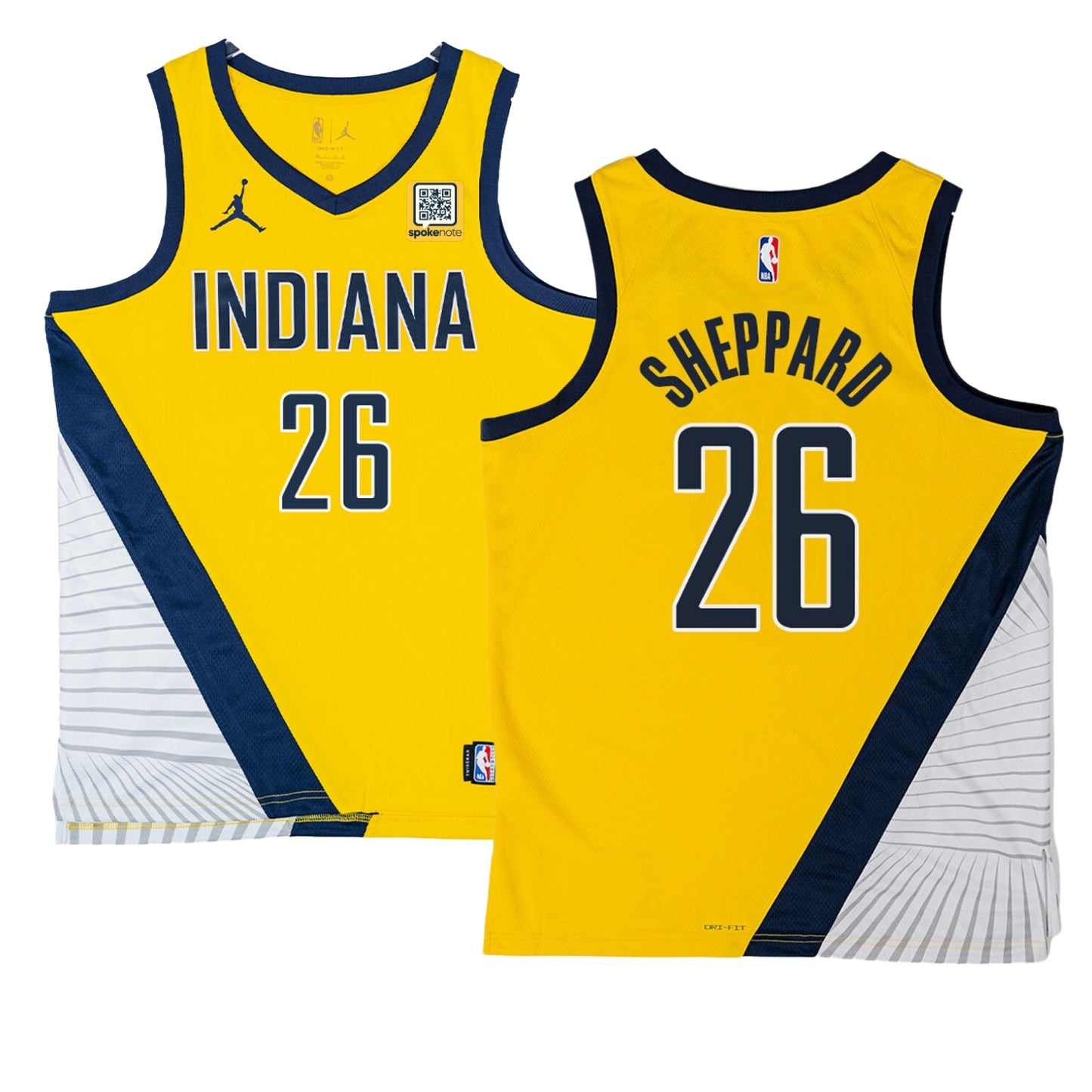 NBA Ben Sheppard Indiana Pacers 26 Jersey