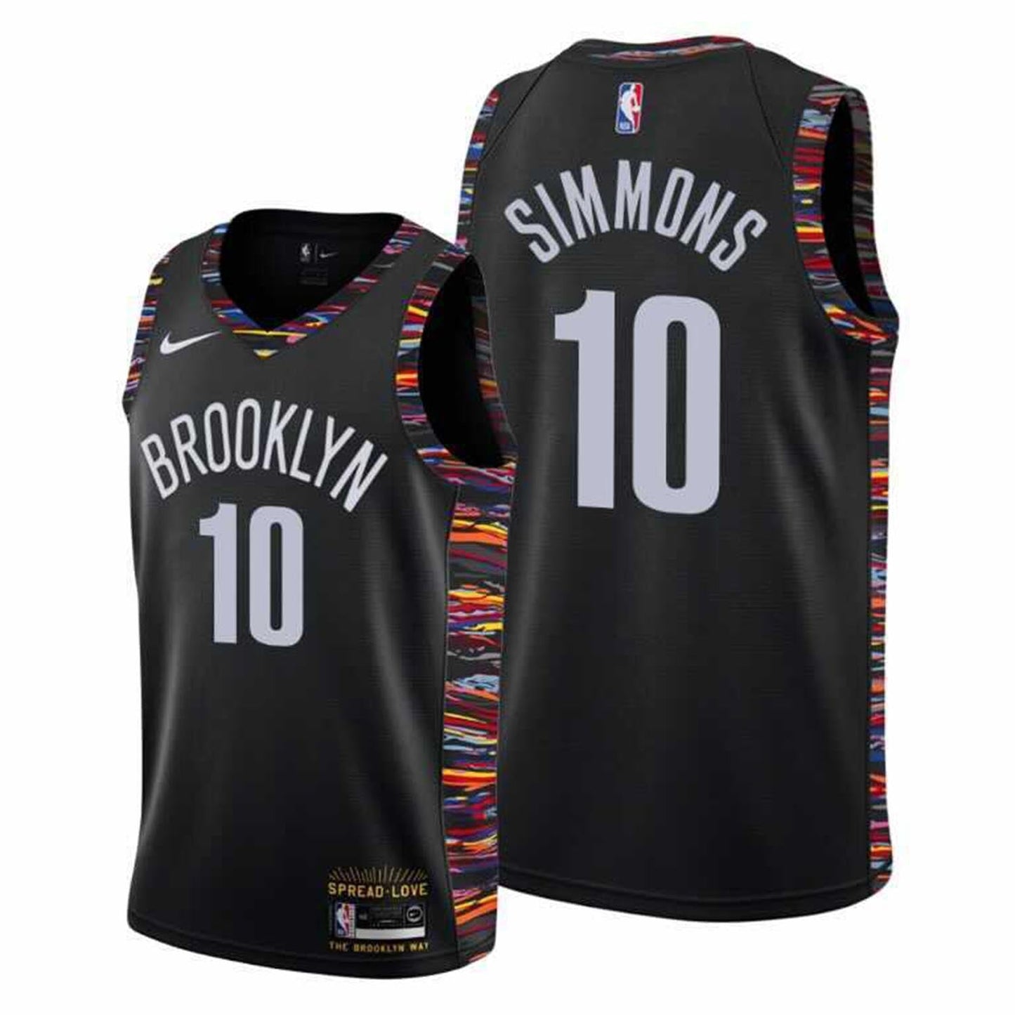 NBA Ben Simmons Brooklyn Nets 10 Jersey